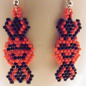 Candy Pumpkin Earrings